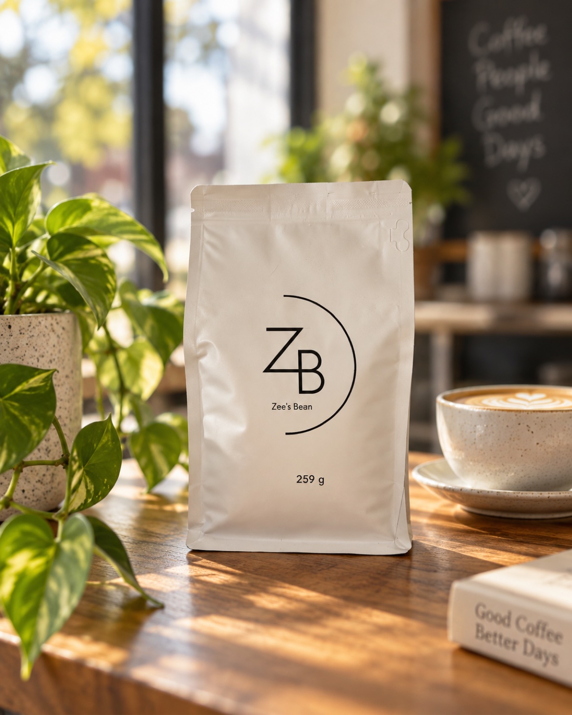 Zee&rsquo;s Bean single-origin coffee bag at Superdays Coffee